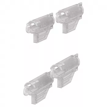 ABB 2CPX031434R9999 Õõnesseinakomplekt UK600 korpusele, 3 rida, 36 moodulühikut, valge (RAL 9010)