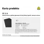 3M Klingspor PS 11 A märg- ja kuivlihvpaber P1500, 50 lehte
