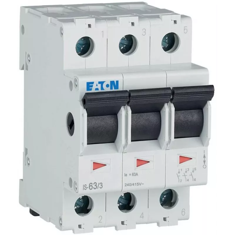 Eaton Pealüliti Hall 3-pooluseline 63A 230V/AC, 415V/AC 276276