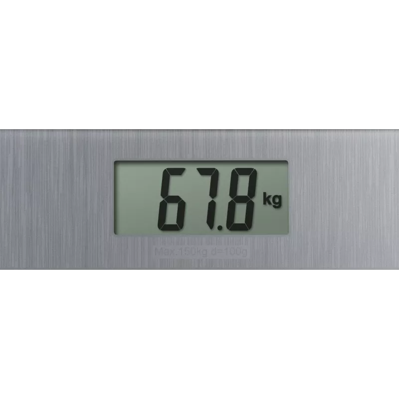 Medisana PS 400 Digital Personal Scale, 150 kg Capacity, Step-on Technology, Transparent/Silver