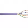 DIGITUS Cat.6 U/UTP B2ca paigalduskaabel, AWG23/1, LSOH, 500m, lilla, rull