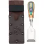 KIRSCHEN W.I.N.A.C. Firmer Chisel with Leather Holster, 35 mm