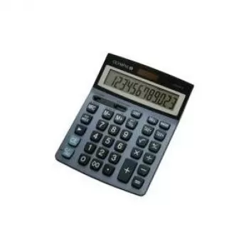 Olympia LCD 6112 Lauakalkulaator - 12 numbrikohta - 1 rida - Must/Hõbe