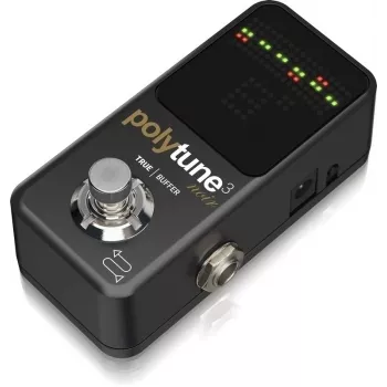 TC Electronic Polytune 3 Noir Polyphonic Tuner Pedal