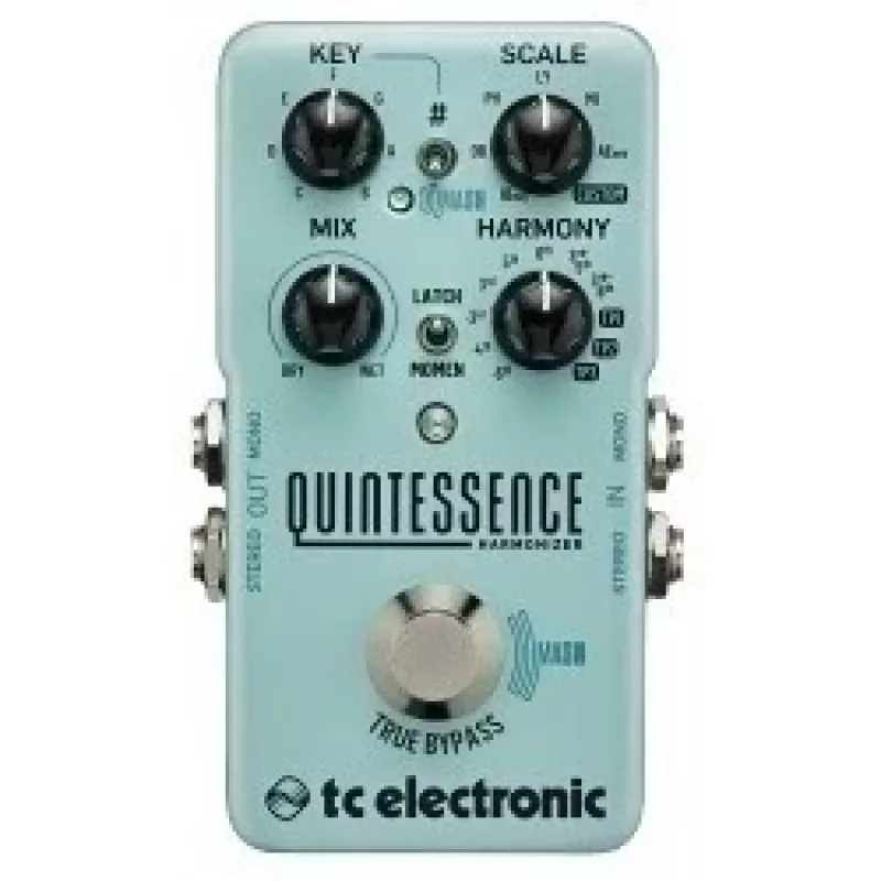TC Electronic Quintessence Harmony Kitarrifektide Pedaal MASH Tehnoloogiaga