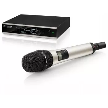 SENNHEISER SL Handheld Set DW-3-EU R, vokaalkomplekt, sisaldab käsimikrofonisaatjat + MME 865-1, statsionaarset vastuvõtjat ja toiteplokki, GA 4, digitaalne, 1.9 GHz