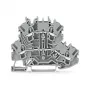 WAGO 2002-2201 TOPJOB S 2-juhiline läbiv klemmliist, 2,5 mm², 500 V, hall