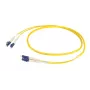EFB Elektronik Duplex Jumper LC-LC OS2 Flat Twin 3m Kollane