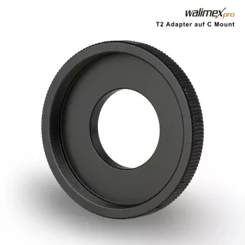 Walimex Pro T2 objektiivi adapter C-Mount jaoks