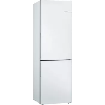 Bosch KGV362WEAS Külmik-sügavkülmik, valge, 308 L nettokogumaht, energiaklass E