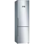 Bosch KGN397LEQ Vabaltseisev Külmik-Sügavkülmik NoFrost, VitaFresh, 363L, Inox-look, Energiaklass E