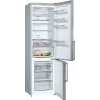 Bosch KGN397LEQ Vabaltseisev Külmik-Sügavkülmik NoFrost, VitaFresh, 363L, Inox-look, Energiaklass E