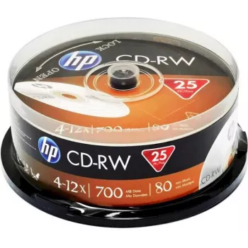 Verbatim DVHP69312PLG CD-RW kettad 25-pakk spindlis (koogikarp) 700 MB 80 min 12x ümberkirjutatav