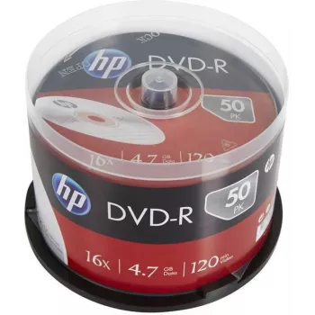 Verbatim HP DVD-R Spindel 50-pakk 16x 4,7GB AZO Arhiivikvaliteet
