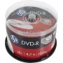 Verbatim HP DVD-R Spindel 50-pakk 16x 4,7GB AZO Arhiivikvaliteet