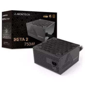 Montech BETA 2 80 PLUS Bronze toiteplokk, ATX 3.1 - 750 W, must