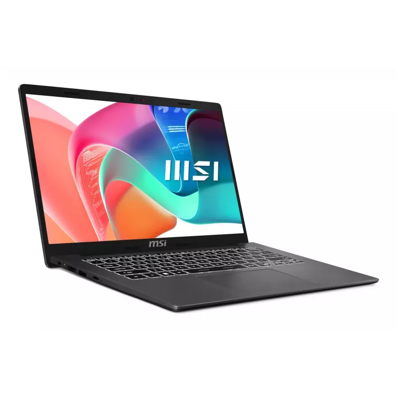 MSI Modern 14 F1MG-867NL Sülearvuti - Intel Core 7 150U, 16GB RAM, 512GB SSD, 14 inch Full HD, Windows 11 Home, Hõbedane