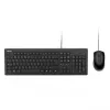 ASUS klaviatuur ja hiir U2000 Eesti QWERTY juhtmega komplekt