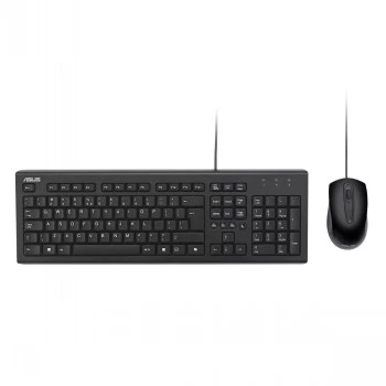ASUS klaviatuur ja hiir U2000 Eesti QWERTY juhtmega komplekt