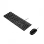 ASUS klaviatuur ja hiir U2000 Eesti QWERTY juhtmega komplekt