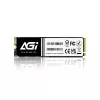AGI TECHNOLOGY 512GB M.2 2280 PCIe Gen3 x4 NVMe SSD, 3000MB/s lugemiskiirus, 1400MB/s kirjutamiskiirus