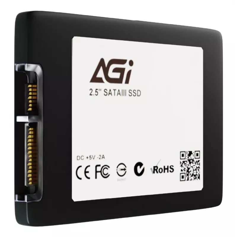AGI Technology 256GB SATA III 2.5-tolline sisemine SSD - 530MB/s lugemine, 510MB/s kirjutamine