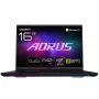 GIGABYTE AORUS MASTER 16 6YJM5DEE65SP sülearvuti, 16-tolline WQXGA OLED 240Hz, AMD Ryzen 9 9955HX3D, 32GB DDR5, 2TB SSD, GeForce RTX 5080 16GB, Windows 11 Pro, saksa klaviatuur