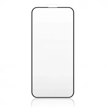 iLike 10D Edge Full Face Tempered Glass Screen Protector for Apple iPhone 13 / 13 Pro / 14 - Black Frame
