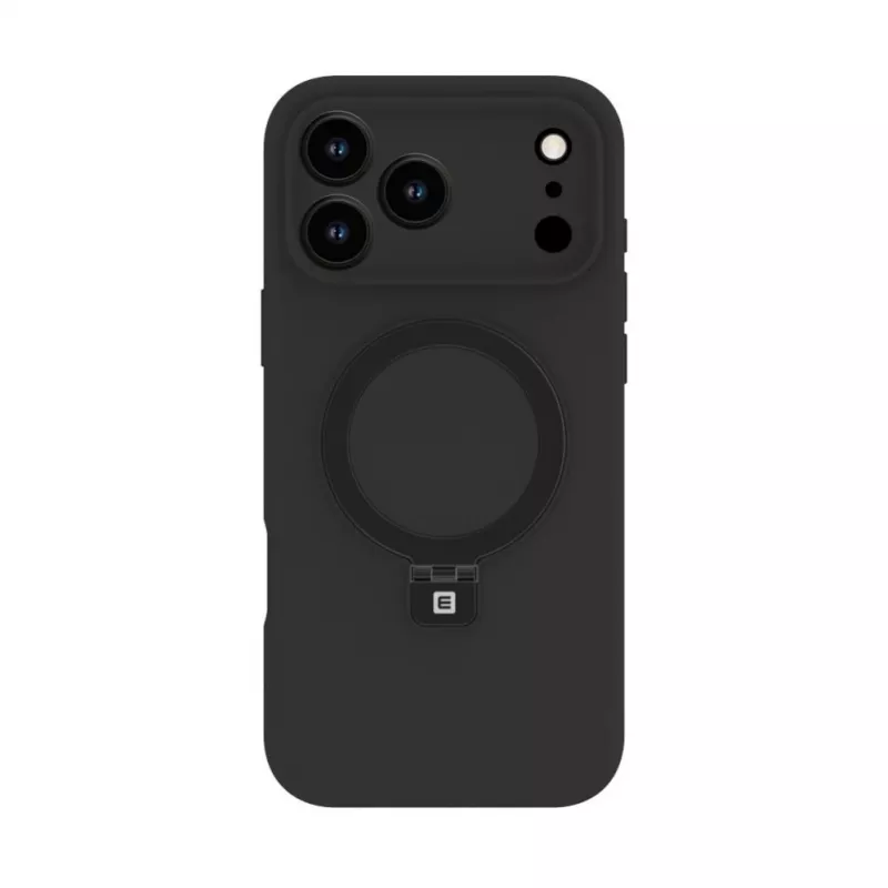 Evelatus Apple iPhone 17 Pro Premium MagSafe alusega pehme puudutusega silikoonümbris must