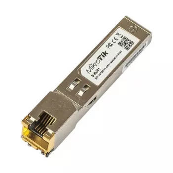 MikroTik S-RJ01 SFP Copper RJ-45 10/100/1000 Mbit/s Transceiver Module