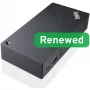 Lenovo Renewed ThinkPad USB-C Dock Gen 2 40AS 90W Kasutatud koos toiteadapteriga