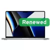 Apple Renewed Grade C MacBook Pro 14 A2442 14 tolli 32 GB SSD 1 TB Apple M1 Pro 10-tuumaline CPU macOS Klaviatuur US/RU