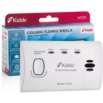 Kidde K7CO Süsinikmonooksiidi Detektor Digitaalse LCD-ekraaniga
