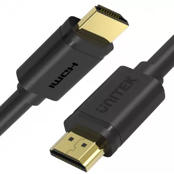 UNITEK HDMI 2.0 kaabel 0,5 m 4K 60 Hz must Y-C185M