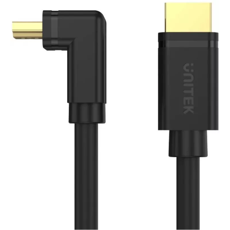 UNITEK Y-C1001 High Speed HDMI-kaabel Ethernetiga 2m Must