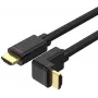 UNITEK Y-C1001 High Speed HDMI-kaabel Ethernetiga 2m Must
