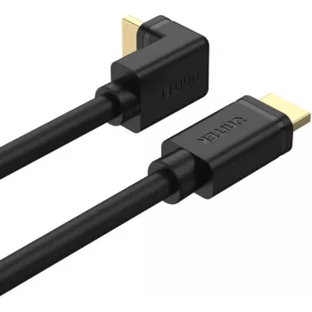 UNITEK Y-C1009 HDMI 2.0 kaabel 270-kraadise nurga all 4K 3m must