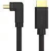 UNITEK Y-C1009 HDMI 2.0 kaabel 270-kraadise nurga all 4K 3m must