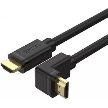UNITEK Y-C1009 HDMI 2.0 kaabel 270-kraadise nurga all 4K 3m must