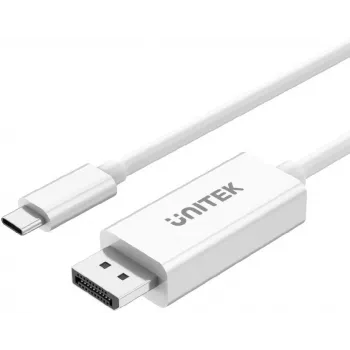 UNITEK USB-C 3.1 to DisplayPort kaabel 1,8 m - 4K@60Hz - Must