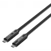 UNITEK USB-C Active Optical Cable 5m - 10Gbps, PD 60W, 8K@30Hz, Must