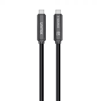 UNITEK USB-C Active Optical Cable 15m - 10Gbps, PD60W, 8K@30Hz, must