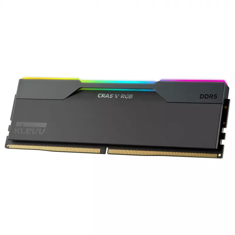32GB KLEVV CRAS V RGB DDR5 6400MHz CL32 Dual Channel Kit (2x16GB) Must AMD EXPO