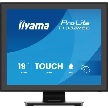 IIYAMA T1932MSC-B2S 19 inch IPS LED puutemonitor - must