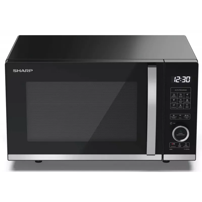 Sharp YC-QG204AE-B Kombinatsioonmikrolaineahi grilliga, 20L, 800W, must