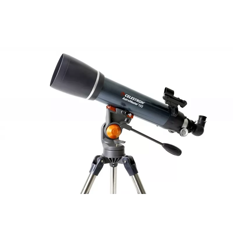 Celestron AstroMaster 102AZ Refraktor Teleskoop 102mm Apertuur 660mm Fookuskaugus Must