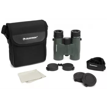 Celestron Nature DX 8x32 Binokkel BaK-4 Must, Roheline