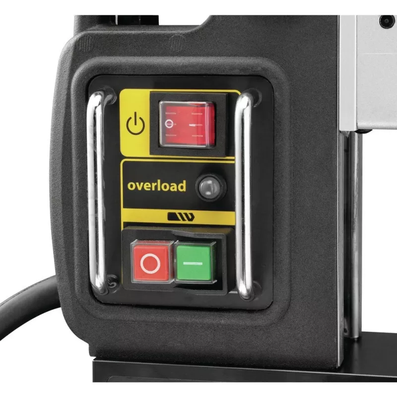 DEWALT DWE1622K-QS Magnetpuurpress 1200W 2-kiiruseline Alumiinium Must Kollane