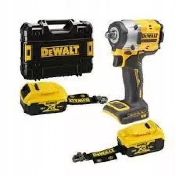 DEWALT DCF921P2LRT-XJ 18V XR Harjadeta 1/2 inch Pöördemomendi mutrikeeraja 406Nm 2x5.0Ah TSTAK Komplekt (Laadijata)