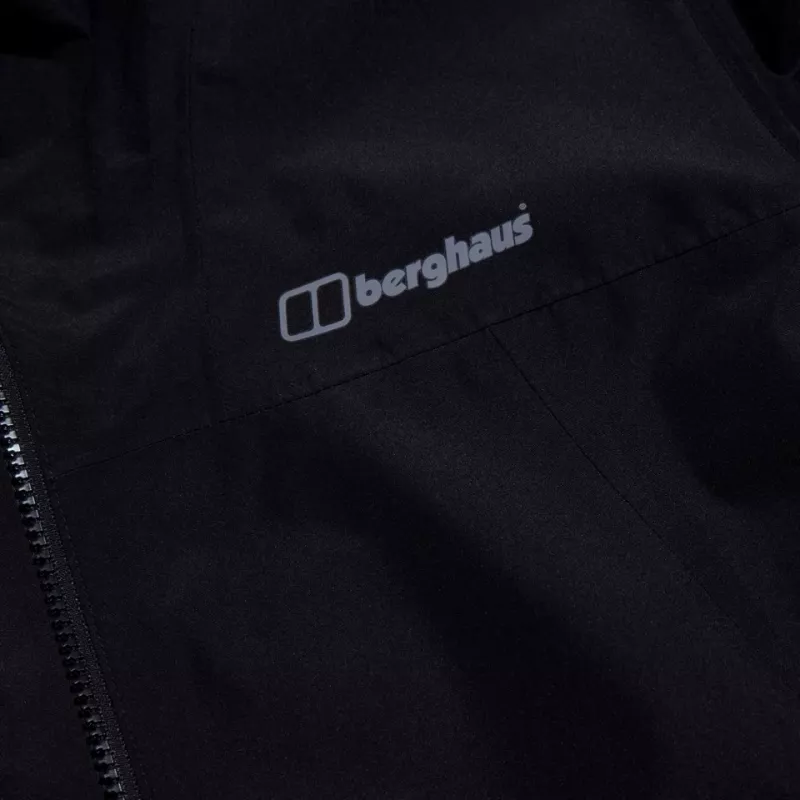 BERGHAUS Deluge Pro 3.0 meeste vihmajope, suurus M, must